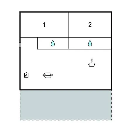 2 Bedroom Beautiful In * 노르트베이크